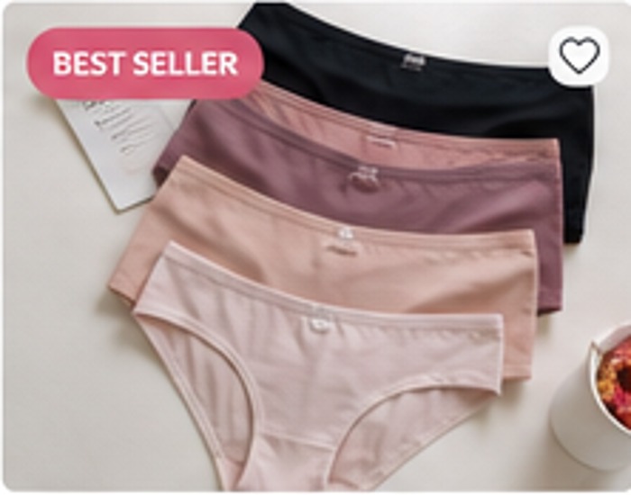 Cotton Low Waist Panties